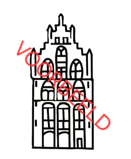 download: Raamtekening Römerhuis Venlo