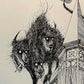 Pentekening ´Hellhounds´