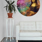 Muurcirkel Mona Lisa in space Ø 100 cm (5mm)