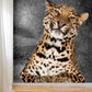 Fotobehang Jachtluipaard Artprint 240x300cm