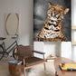 Fotobehang Jachtluipaard Artprint 240x300cm